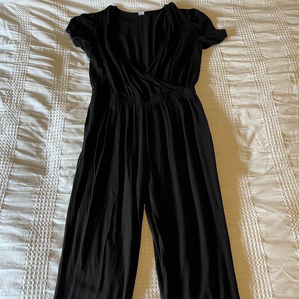Size medium black jumpsuit from Old Navy
